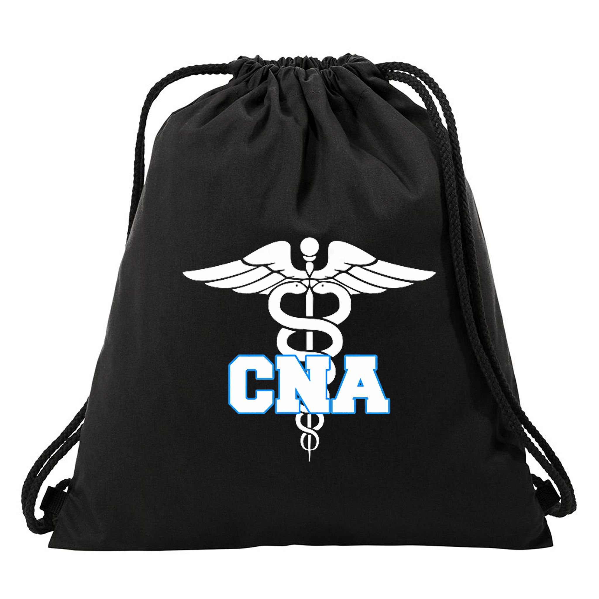 Cna Caduceus Medical Symbol Nurse Gifts Drawstring Bag
