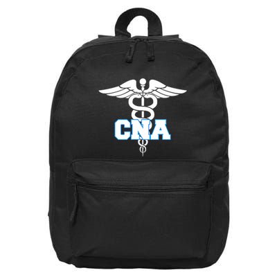 Cna Caduceus Medical Symbol Nurse Gifts 16 in Basic Backpack