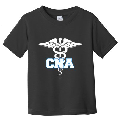 Cna Caduceus Medical Symbol Nurse Gifts Toddler T-Shirt