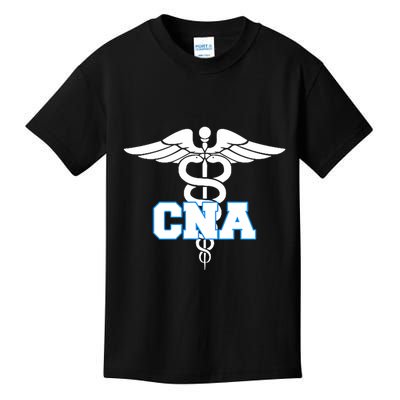 Cna Caduceus Medical Symbol Nurse Gifts Kids T-Shirt