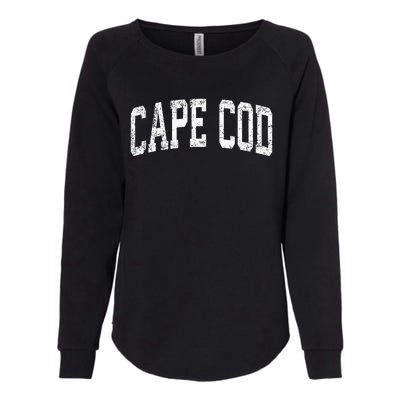 Cape Cod Massachusetts Ma Vintage Athletic Sports Design Womens California Wash Sweatshirt