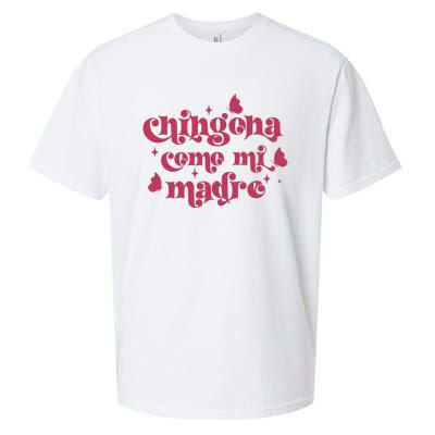 Chingona Como Mi Madre Sueded Cloud Jersey T-Shirt