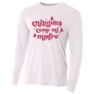 Chingona Como Mi Madre Cooling Performance Long Sleeve Crew