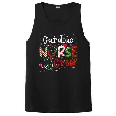 Cardiac Christmas Nurse Crew Funny Nursing Christmas Pattern PosiCharge Competitor Tank