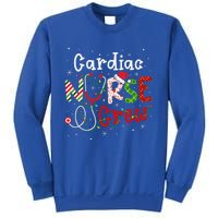 Cardiac Christmas Nurse Crew Funny Nursing Christmas Pattern Sweatshirt