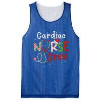 Cardiac Christmas Nurse Crew Funny Nursing Christmas Pattern Mesh Reversible Basketball Jersey Tank