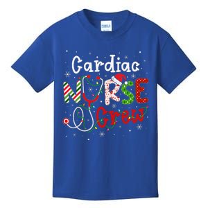 Cardiac Christmas Nurse Crew Funny Nursing Christmas Pattern Kids T-Shirt