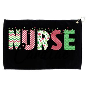 Christmas Cardiac Nurse Holiday Nurse Cardiac Rn Cute Rn Gift Grommeted Golf Towel