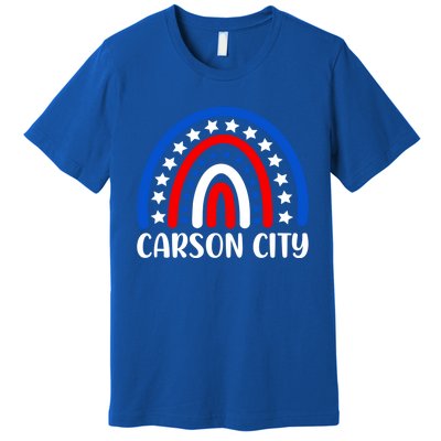 Carson City Nevada Meaningful Gift I Love Carson City Usa Gift Premium T-Shirt