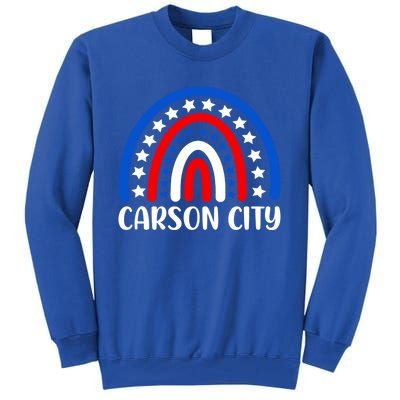 Carson City Nevada Meaningful Gift I Love Carson City Usa Gift Tall Sweatshirt