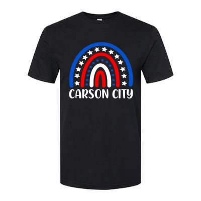 Carson City Nevada Meaningful Gift I Love Carson City Usa Gift Softstyle CVC T-Shirt