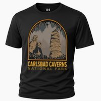 Carlsbad Caverns National Park Vintage Emblem Performance Shirt