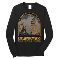Carlsbad Caverns National Park Vintage Emblem Long Sleeve Shirt