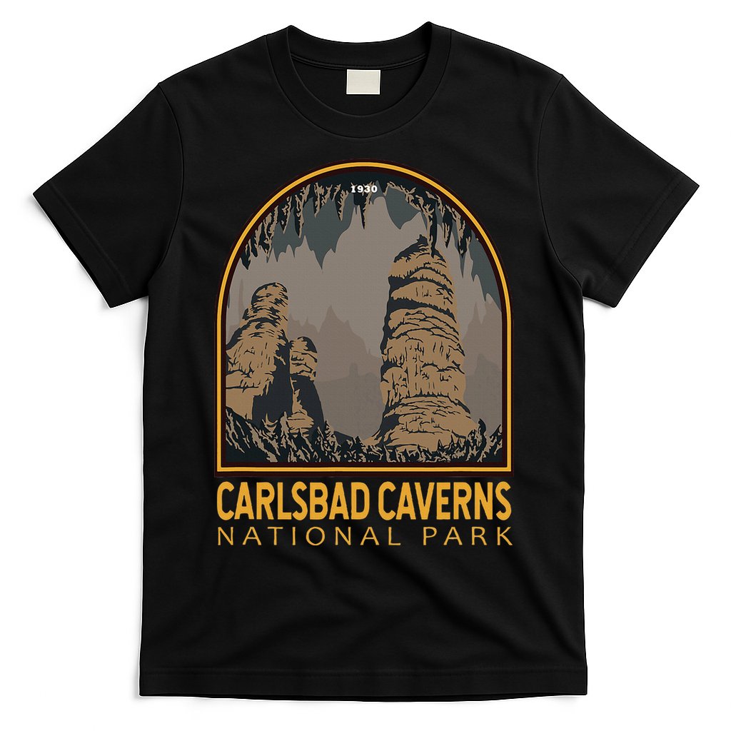 Carlsbad Caverns National Park Vintage Emblem T-Shirt