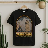 Carlsbad Caverns National Park Vintage Emblem T-Shirt