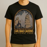 Carlsbad Caverns National Park Vintage Emblem T-Shirt