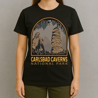 Carlsbad Caverns National Park Vintage Emblem T-Shirt