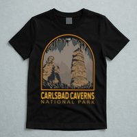 Carlsbad Caverns National Park Vintage Emblem T-Shirt