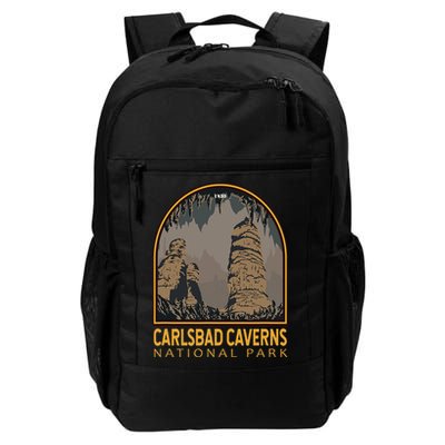 Carlsbad Caverns National Park Vintage Emblem Backpack