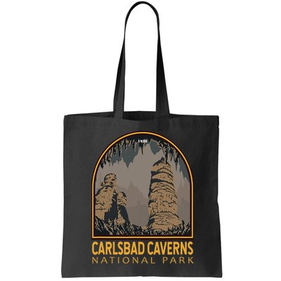 Carlsbad Caverns National Park Vintage Emblem Bag