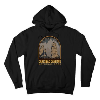 Carlsbad Caverns National Park Vintage Emblem Tall Hoodie