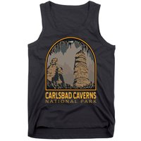 Carlsbad Caverns National Park Vintage Emblem Tank Top