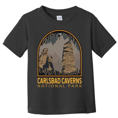 Carlsbad Caverns National Park Vintage Emblem Toddler T-Shirt