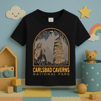 Carlsbad Caverns National Park Vintage Emblem Toddler T-Shirt