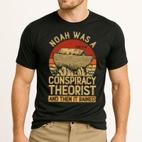 Conservative Christian Noah Was A Conspiracy Theorist Performance Shirt