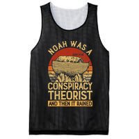 Conservative Christian Noah Was A Conspiracy Theorist Mesh Reversible Basketball Jersey Tank