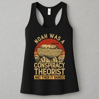 Conservative Christian Noah Was A Conspiracy Theorist Womens Tank Top