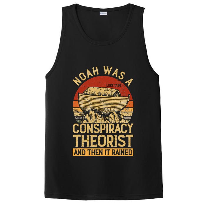 Conservative Christian Noah Was A Conspiracy Theorist PosiCharge Competitor Tank