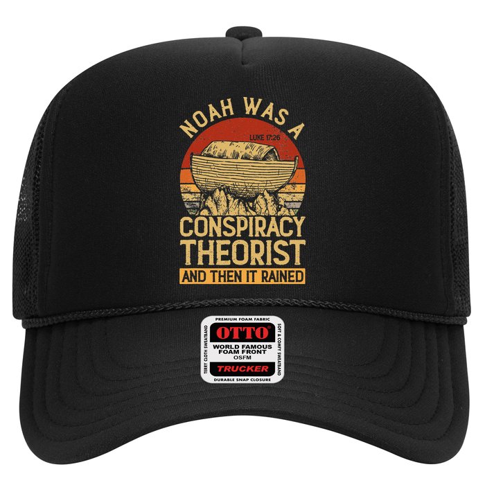 Conservative Christian Noah Was A Conspiracy Theorist Trucker Hat