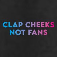 Clap Cheeks Not Fans Funny Edm Rave Festival Raver 7 Panel Mesh Trucker Snapback Hat