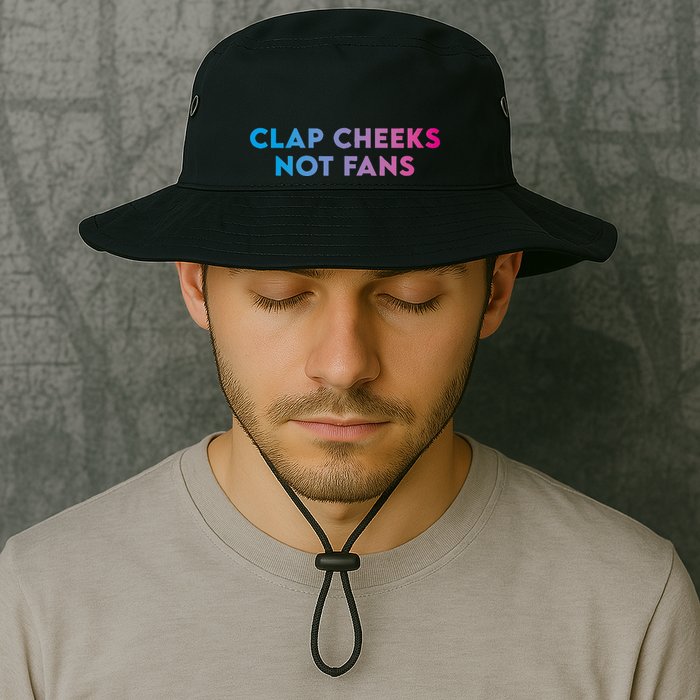Clap Cheeks Not Fans Funny Edm Rave Festival Raver Bucket Hat