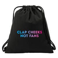 Clap Cheeks Not Fans Funny Edm Rave Festival Raver Drawstring Bag