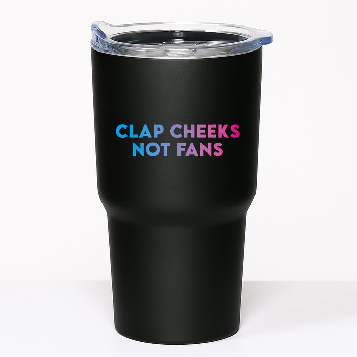 Clap Cheeks Not Fans Funny Edm Rave Festival Raver Tumbler