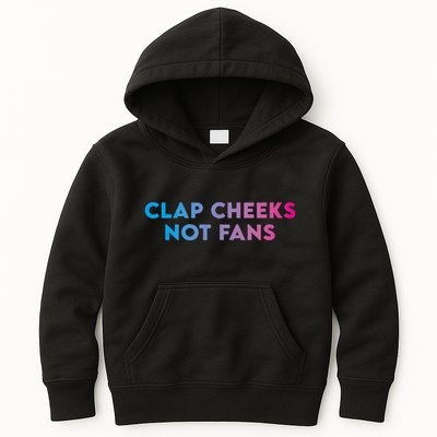 Clap Cheeks Not Fans Funny Edm Rave Festival Raver Kids Hoodie