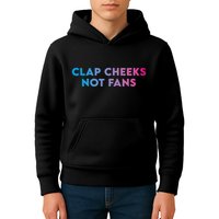 Clap Cheeks Not Fans Funny Edm Rave Festival Raver Kids Hoodie