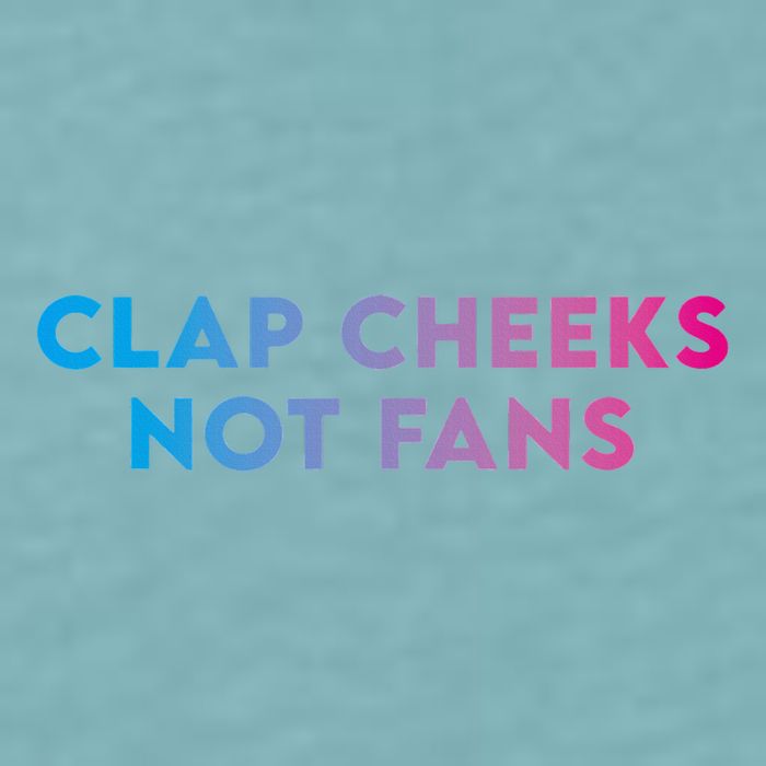 Clap Cheeks Not Fans Funny Edm Rave Festival Raver Sueded Cloud Jersey T-Shirt