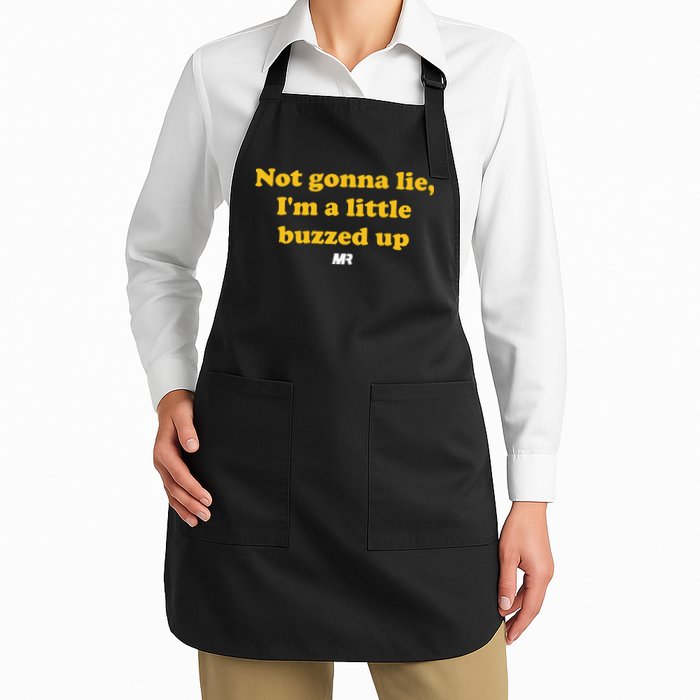 Campeche Collective Not Gonna Lie IM A Little Buzzed Up Apron