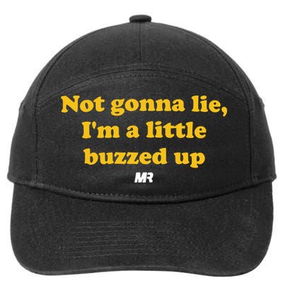 Campeche Collective Not Gonna Lie IM A Little Buzzed Up 7-Panel Snapback Hat