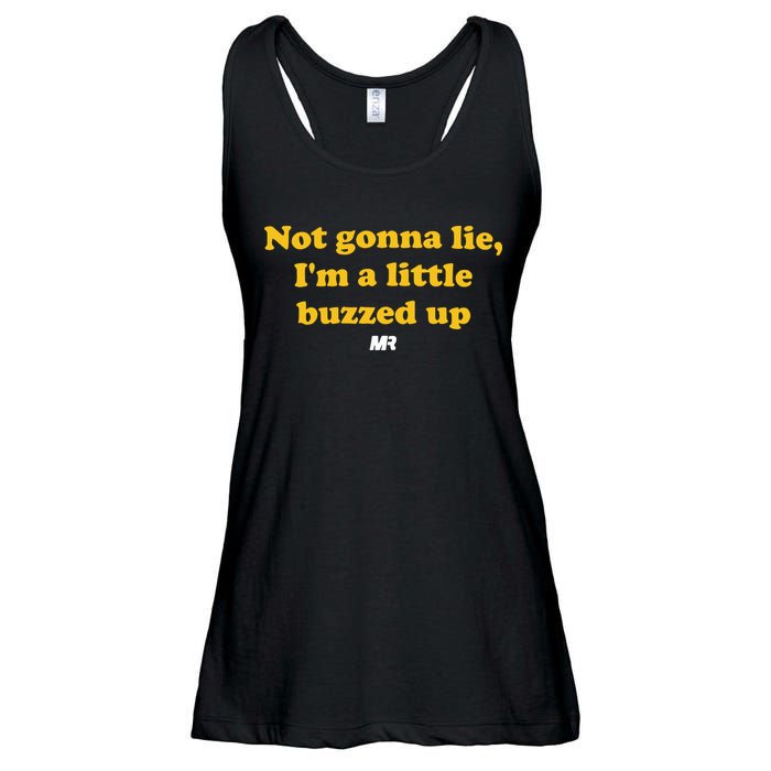 Campeche Collective Not Gonna Lie IM A Little Buzzed Up Ladies Essential Flowy Tank