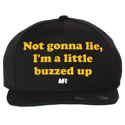 Campeche Collective Not Gonna Lie IM A Little Buzzed Up Wool Snapback Cap
