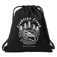 Crabtree Creek North Carolina  Drawstring Bag
