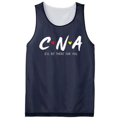 CNA Certificated Nurse Assistant I'll Be There For You Nurse Mesh Reversible Basketball Jersey Tank