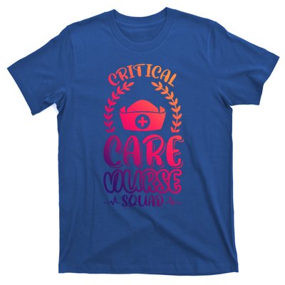 Critical Care Nurse Squad Funny Gift T-Shirt