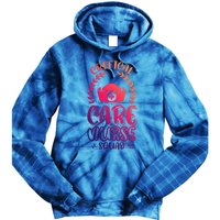 Critical Care Nurse Squad Funny Gift Tie Dye Hoodie