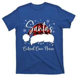 Critical Care Nurse Santas Favorite Nurse Team Nurse Elf Gift T-Shirt