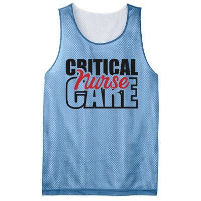 Critical Care Nurse Gift Mesh Reversible Basketball Jersey Tank